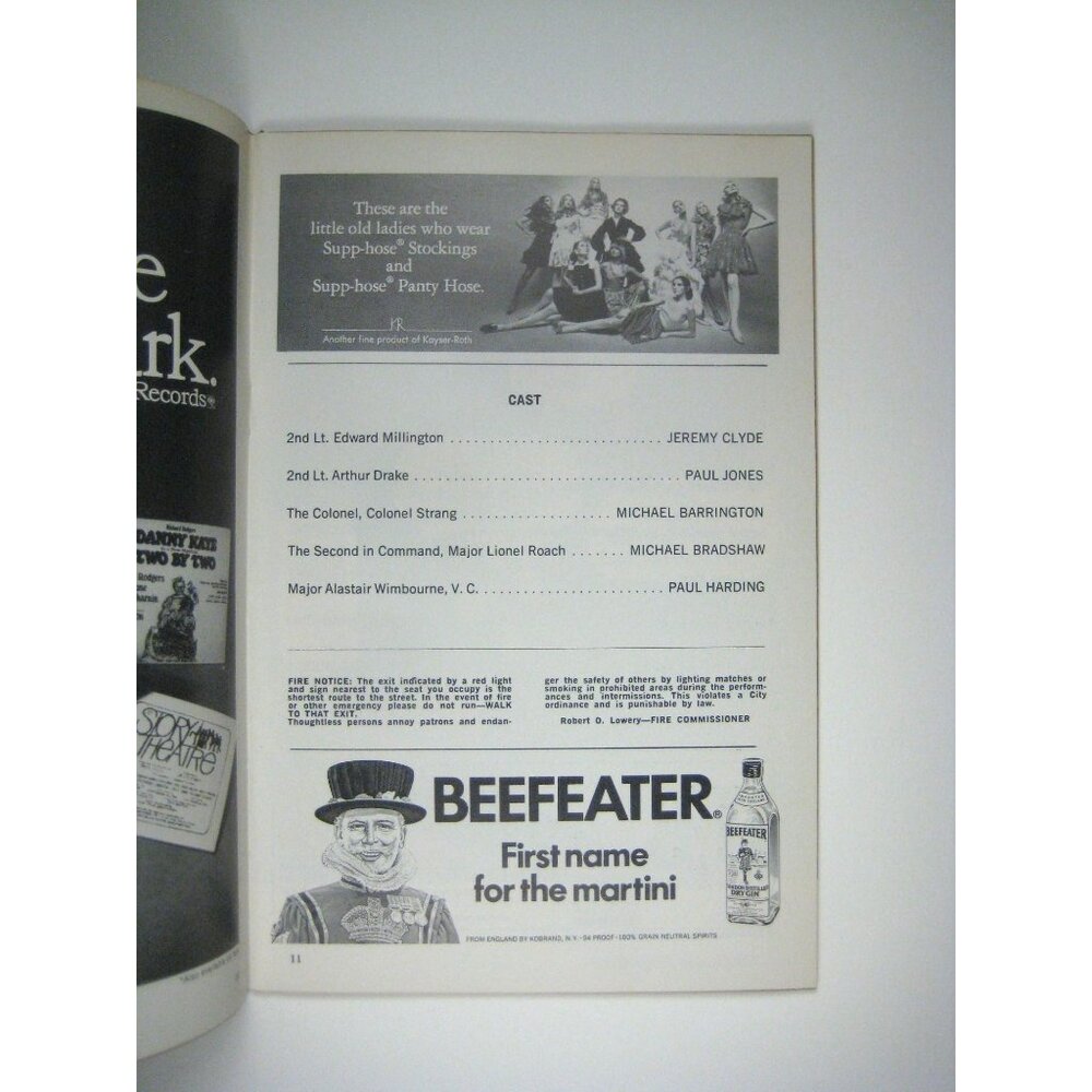Conduct Unbecoming Playbill Barrymore Theatre 1970 Barrington Jones Clyde - Picture 4 of 8